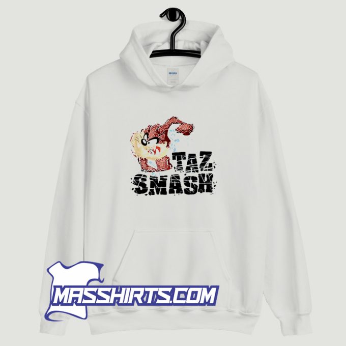 Looney Tunes Taz Smash Hoodie Streetwear