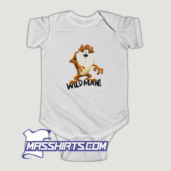 Looney Tunes Taz Wild Man Baby Onesie