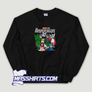Marvel Avengers Siberian Husky Huskyvengers Sweatshirt