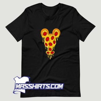 Mickey Face Pizza T Shirt Design