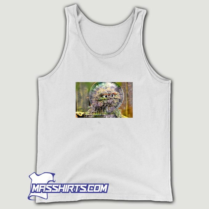 Oscar The Grouch Weed Nug Tank Top