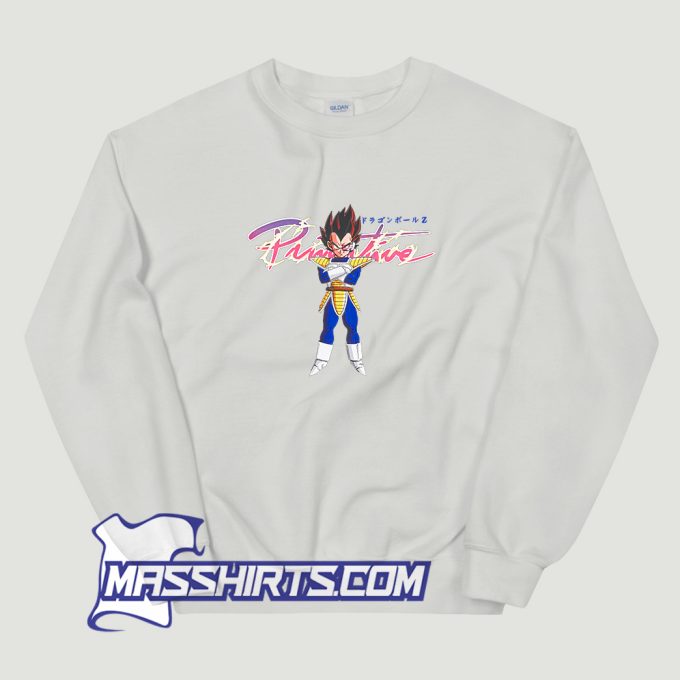 Primitive Dragon Ball Z Nuevo Vegeta Sweatshirt