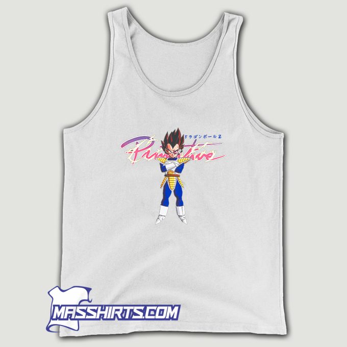 Primitive Dragon Ball Z Nuevo Vegeta Tank Top