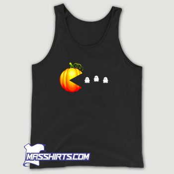 Pumpkin Eating Ghost Tank Top