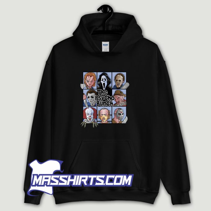 Spooky The Psycho Bunch Serial Killer Halloween Hoodie Streetwear