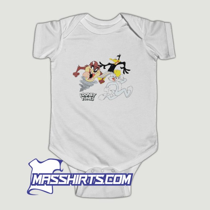 Us Looney Tunes Trio Bugs Daffy Taz Baby Onesie