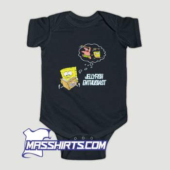 Vintage Spongebob Jellyfish Baby Onesie