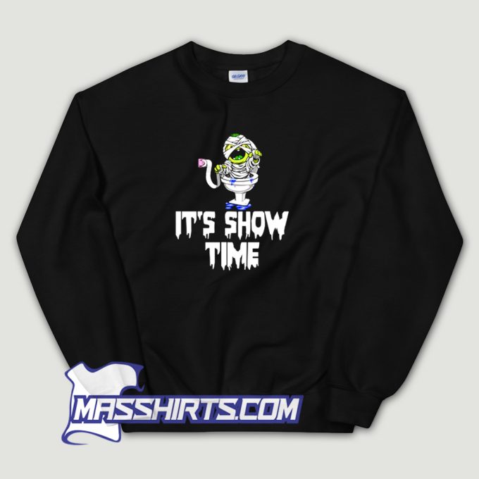 Zombie Its Show Time Sweatshirt